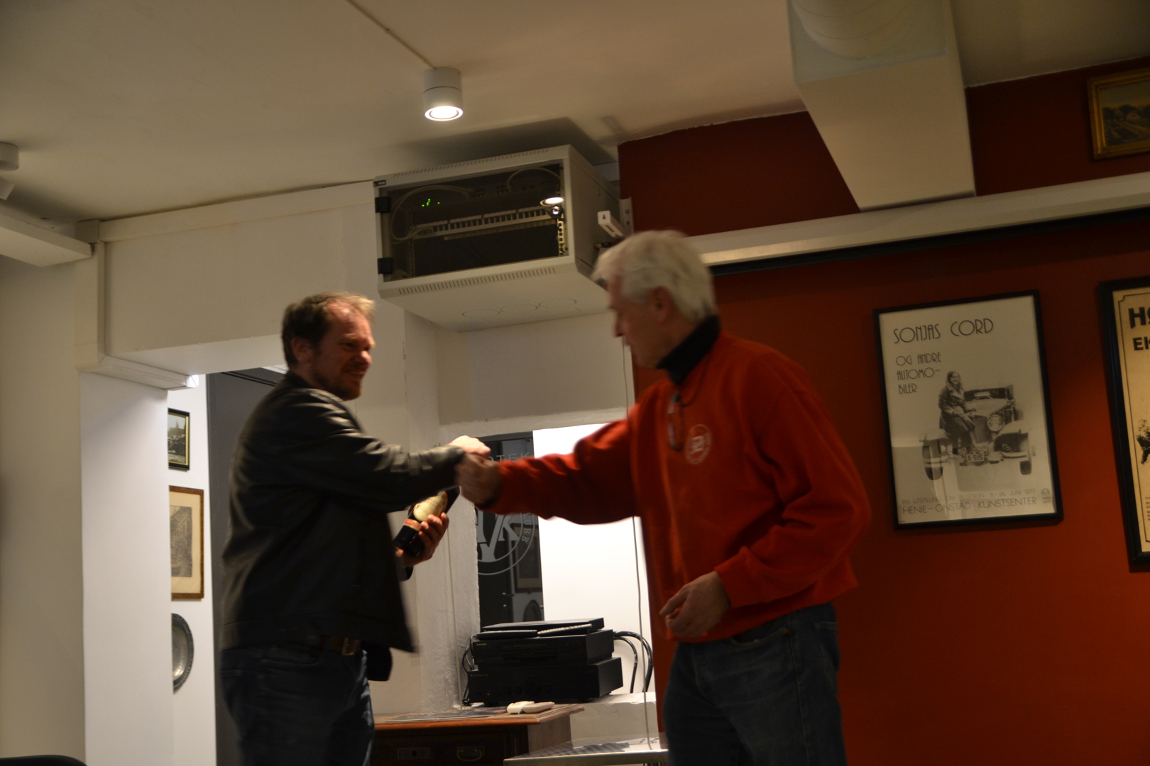 Vårt første klubbmøte på Tyrigrava