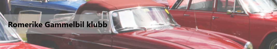 Sensommer tur til Romerike gammelbil klubb 2 sep.